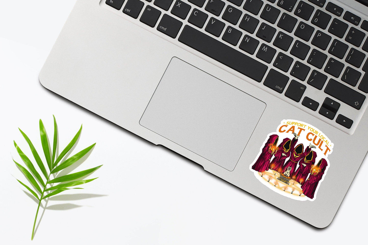 Support Your Local Cat Cult Sticker