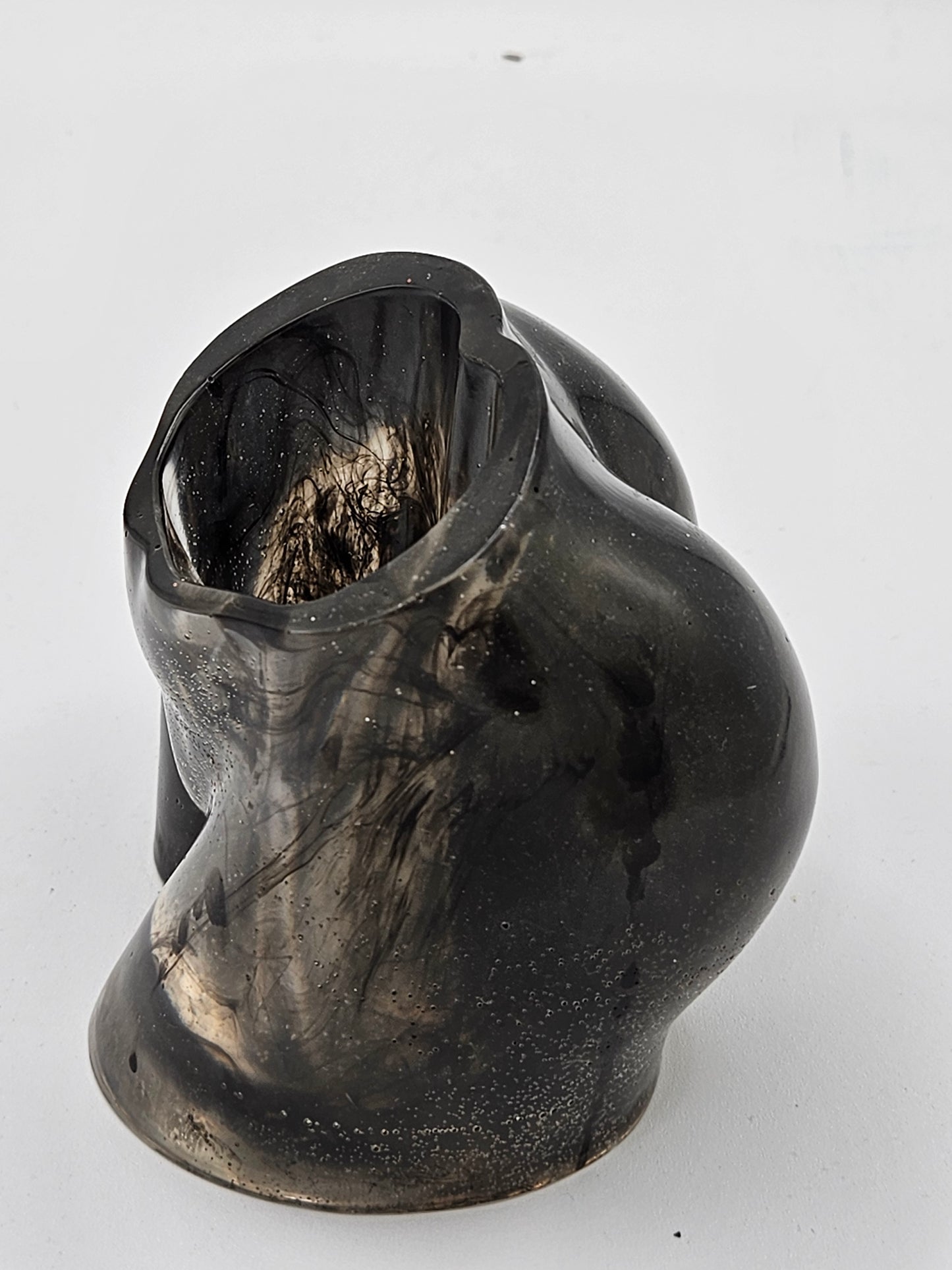 Dark Smoke Luscious Derriere Vase
