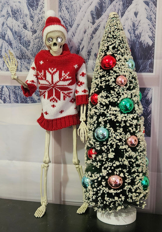 Xmas Snowflake Sweater Skellie