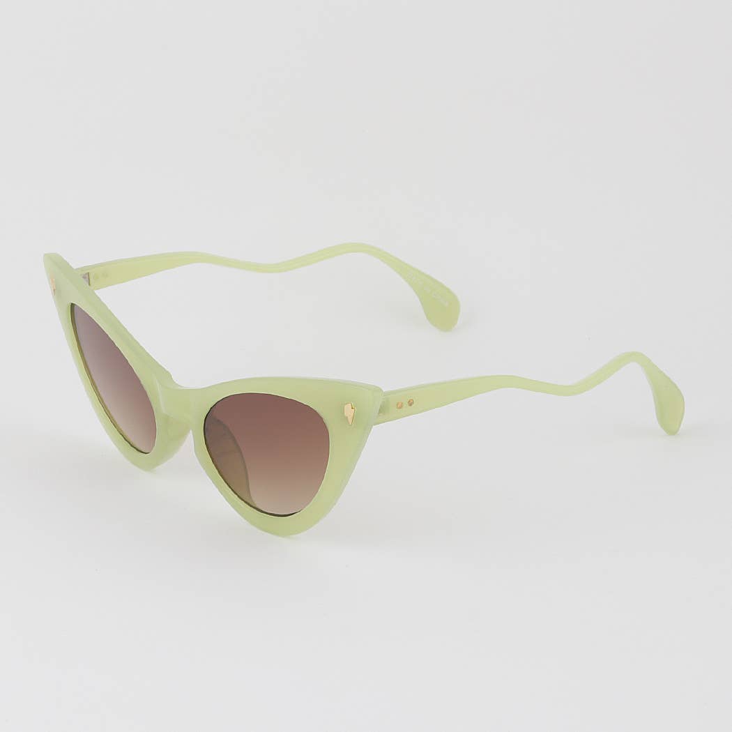 Thunder Bolt Cateye Sunglasses