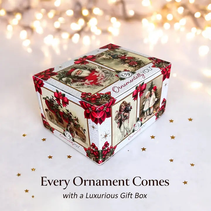 Festive Statue of David Ornament