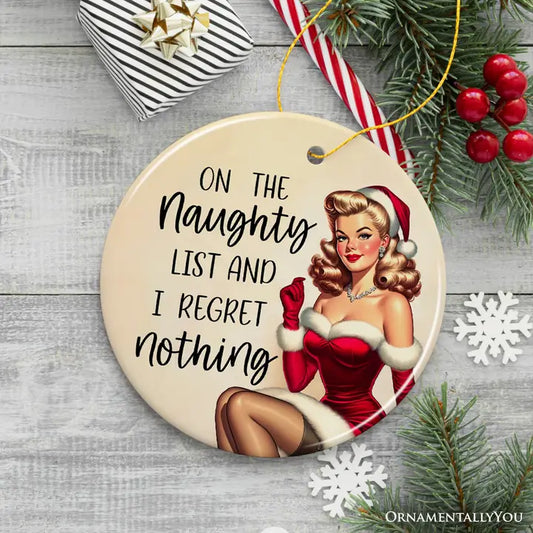 On the Naughty List Ornament