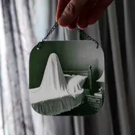 Wall/Window Hanging Accent Decor - Sheet Ghost Horror