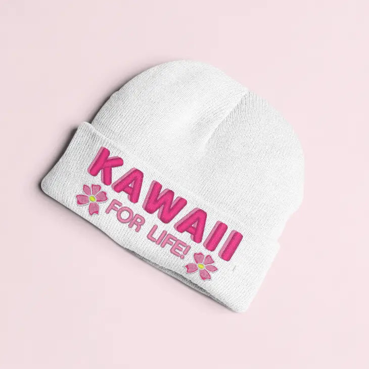 Knit Beanie Hat - Kawaii For Life!