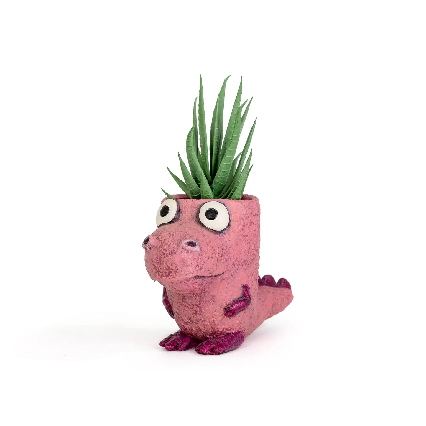 Puff Pink Dragon Kid Planter by Blob House™