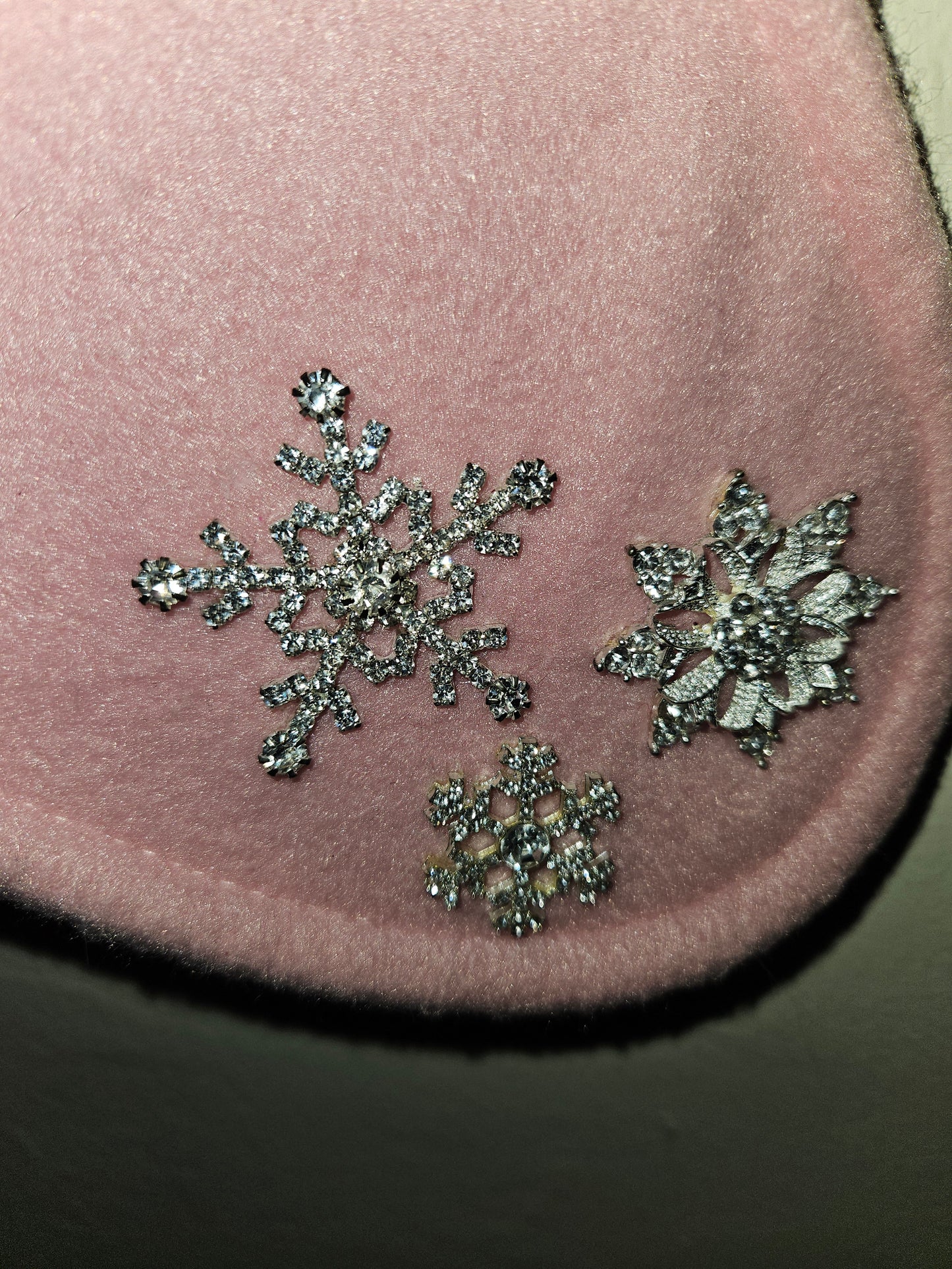Pink Winter Bling Stocking