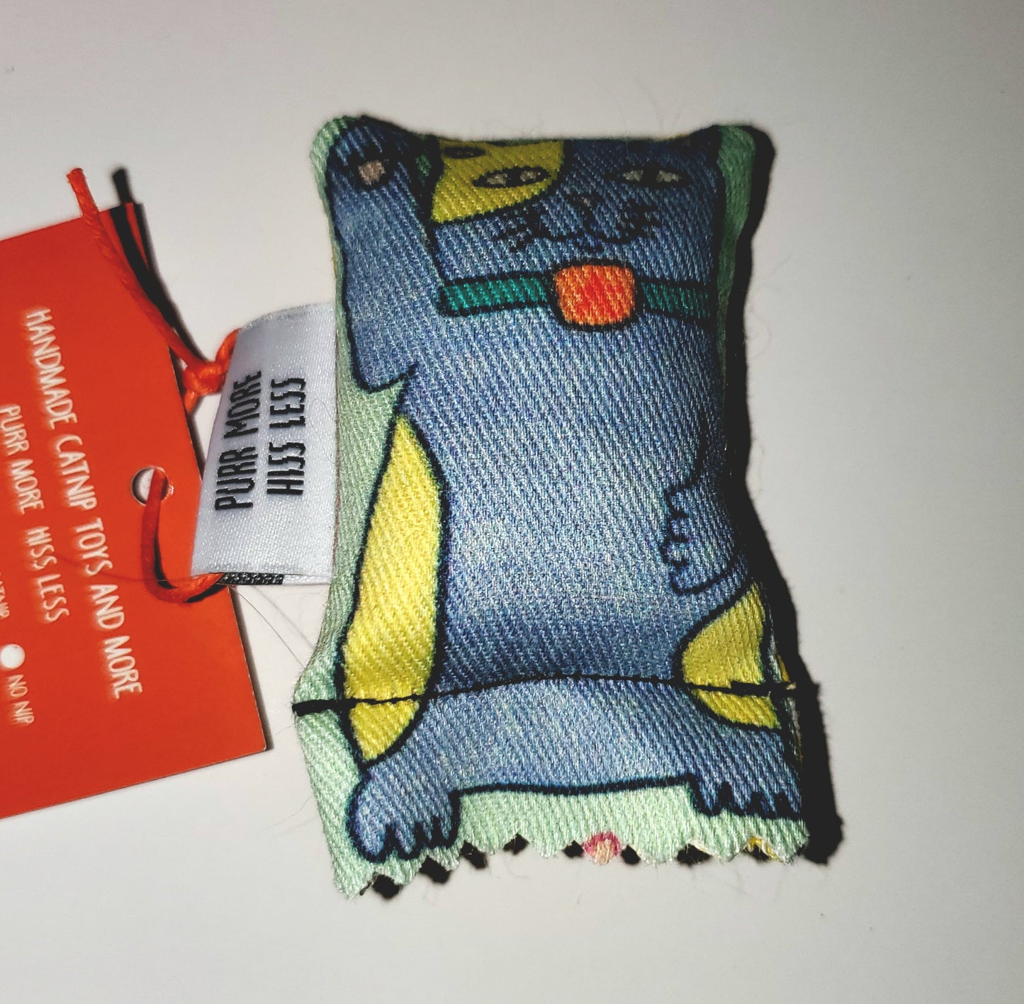 Green Beans Mini Catnip Kicker Cat Toys | Silver Vine Cat Nip Blend