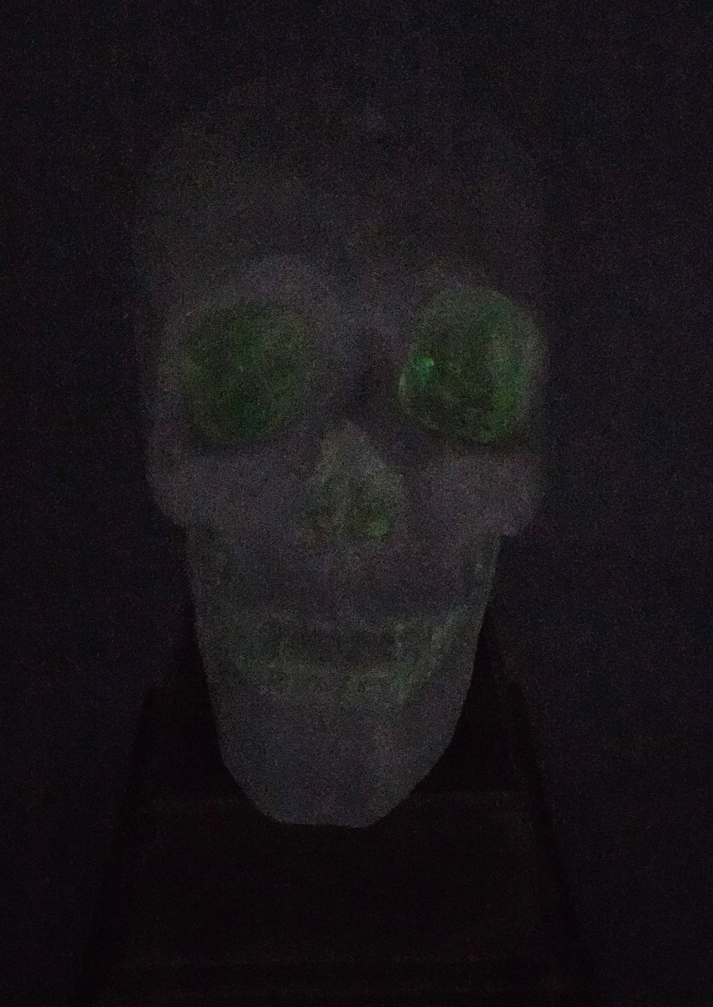 Faux Skull on Base