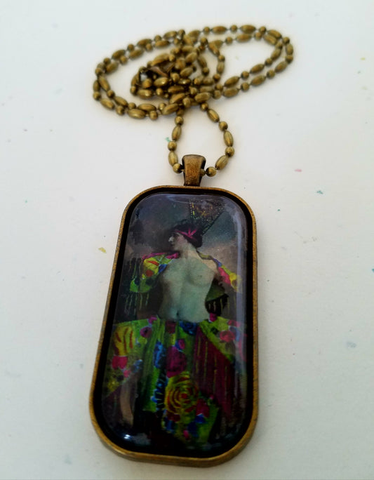 Lasciva Puella 13 Cabochon Necklace