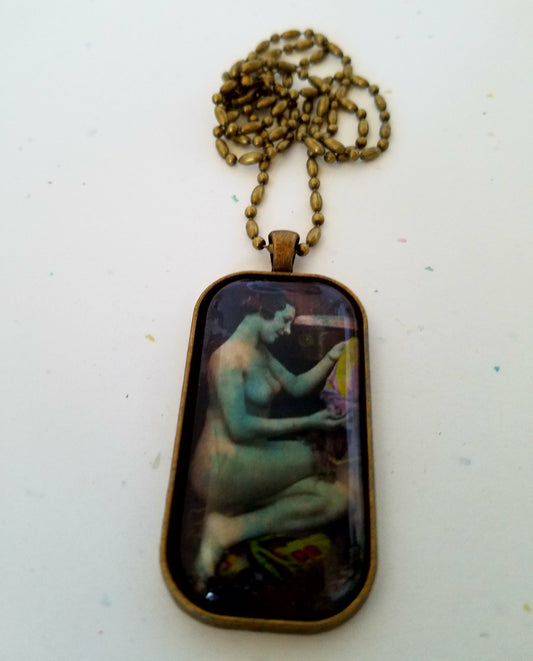 Lasciva Puella 17 Cabochon Necklace