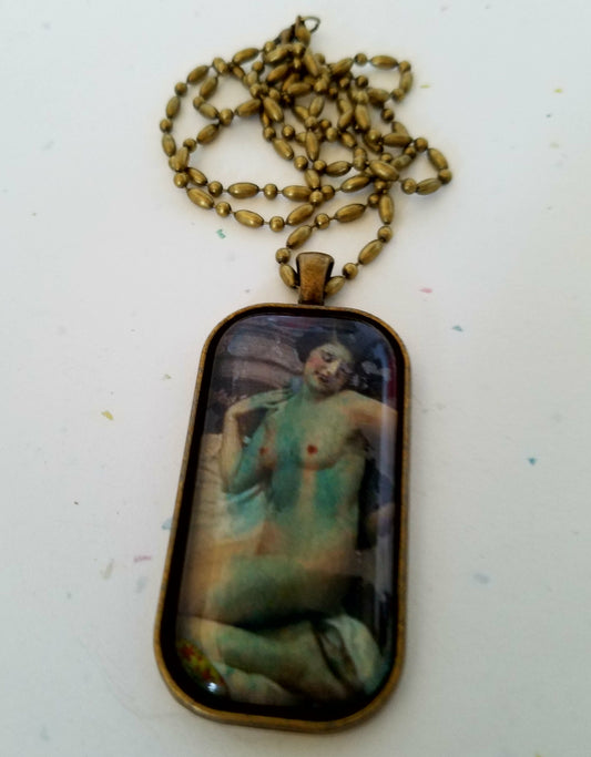 Lasciva Puella 19 Cabochon Necklace