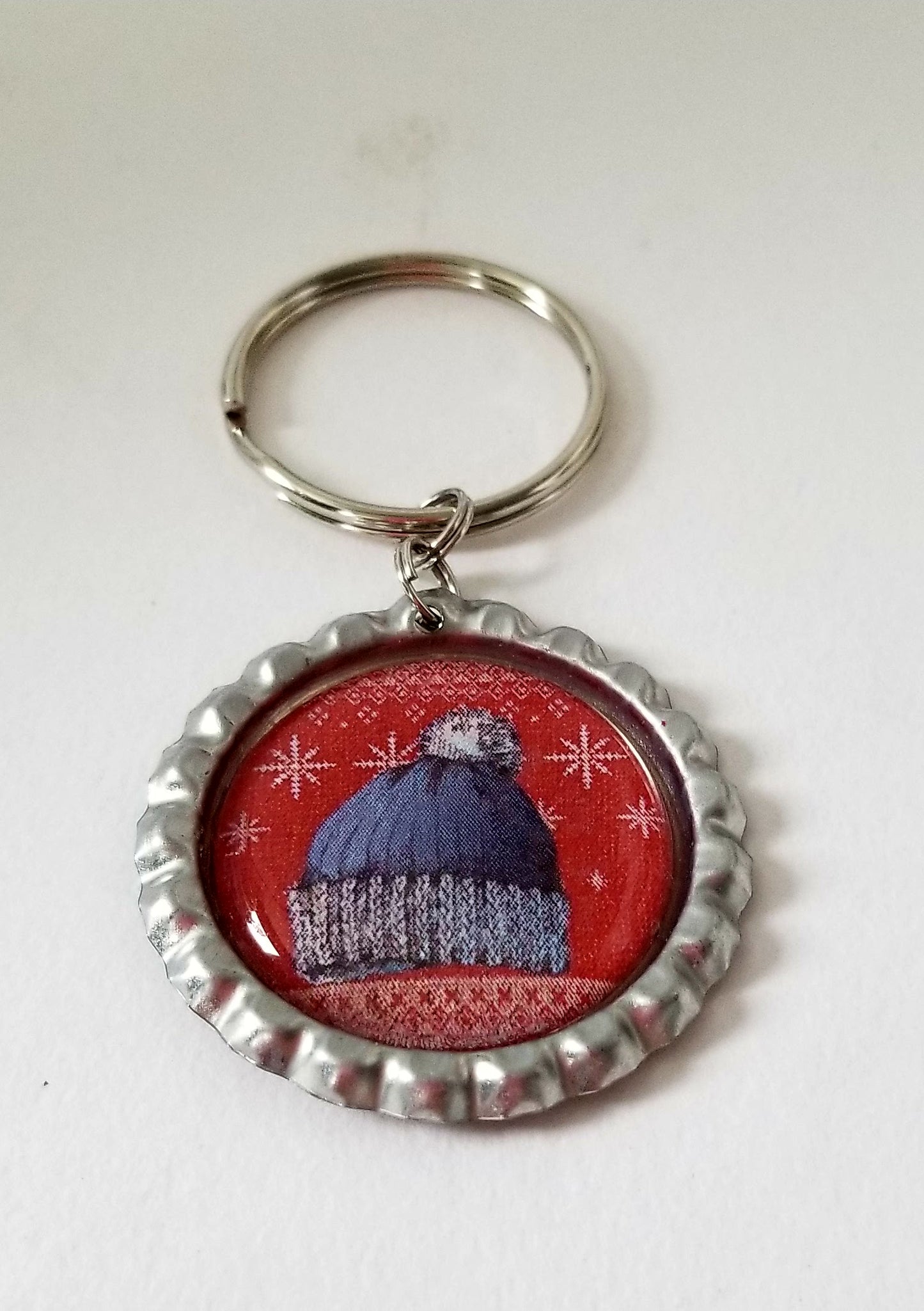 Winter Cap Key Chain