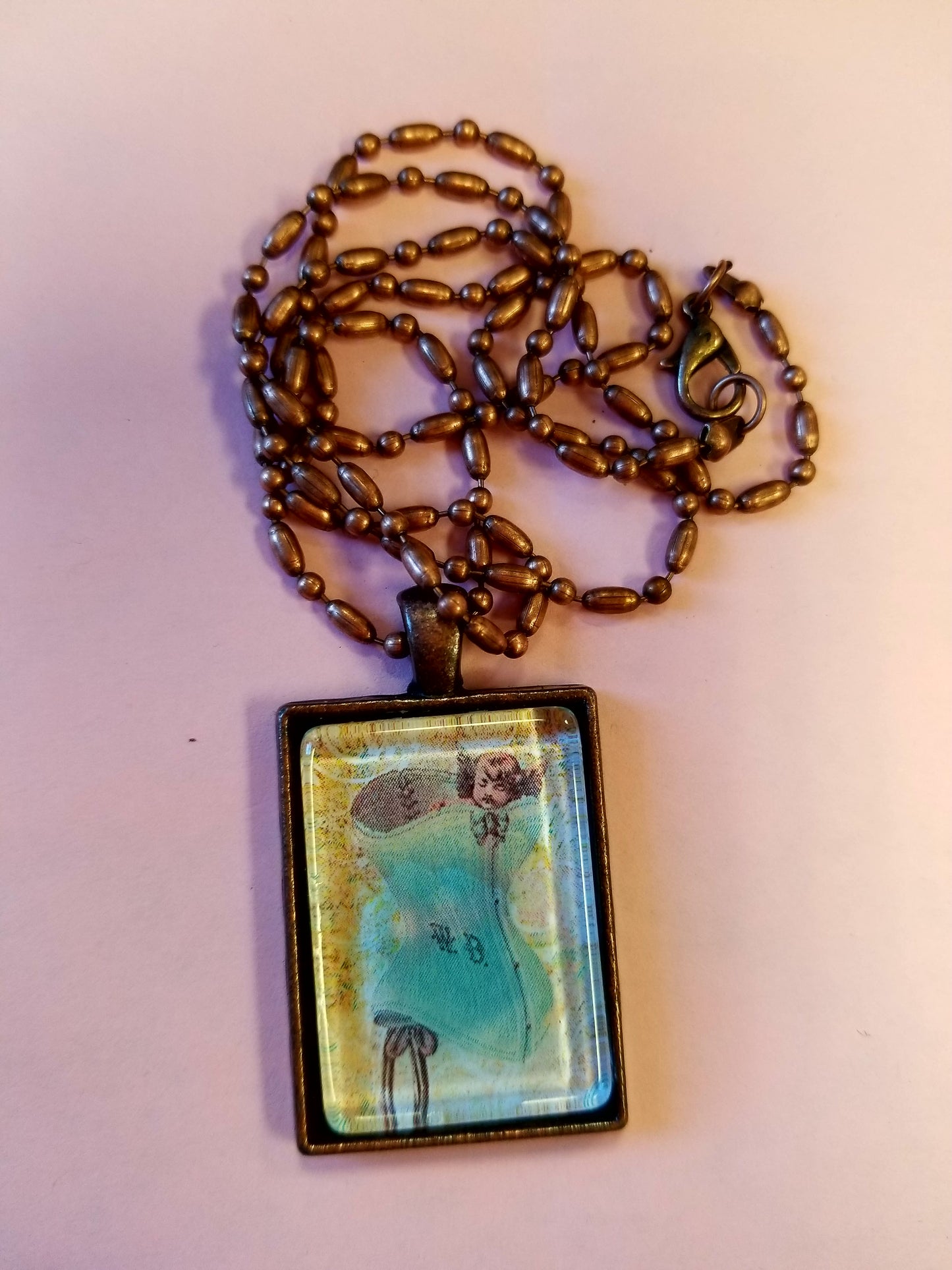 Corset Cabochon Necklace