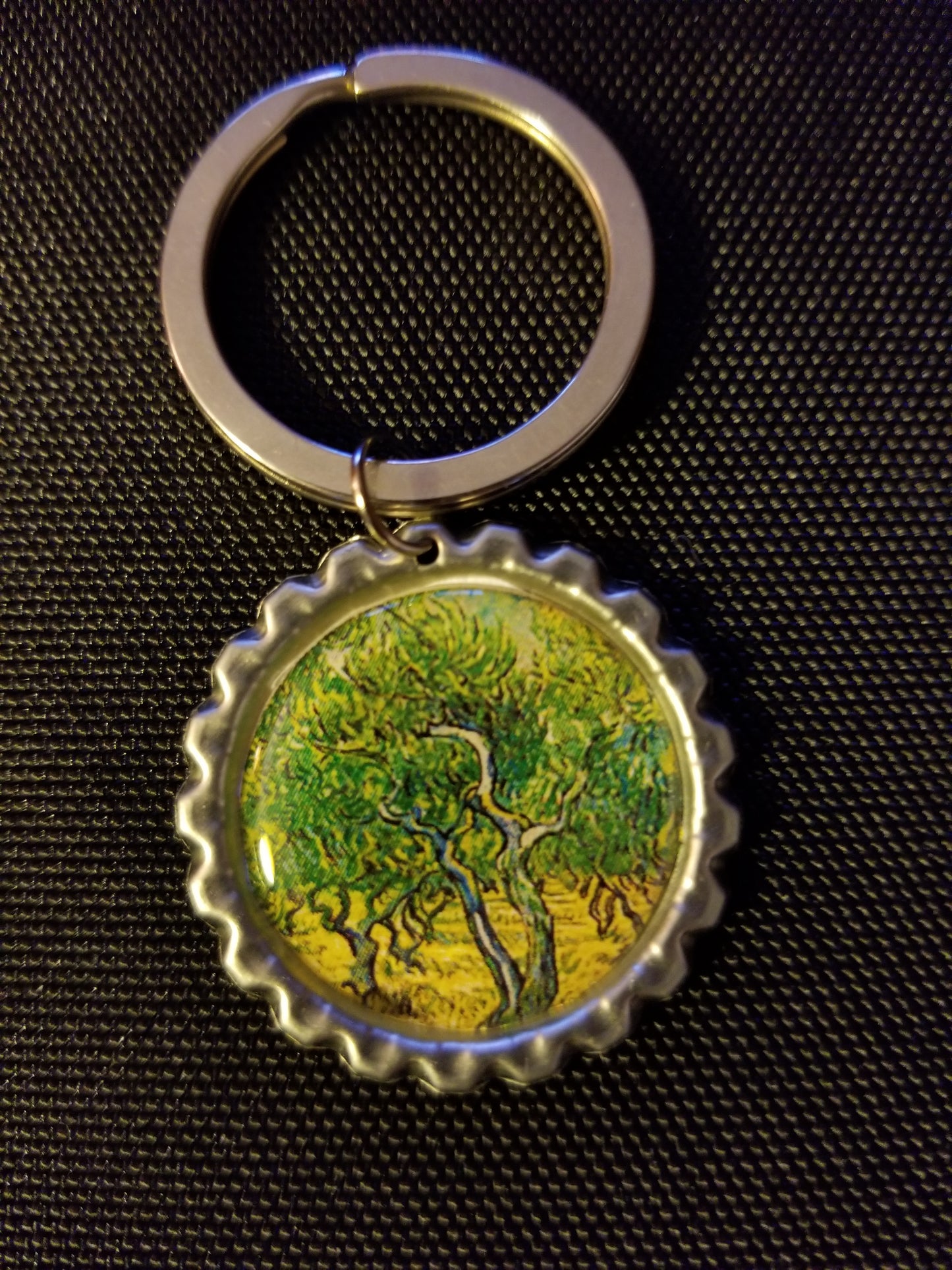 Olive Trees Key Chain