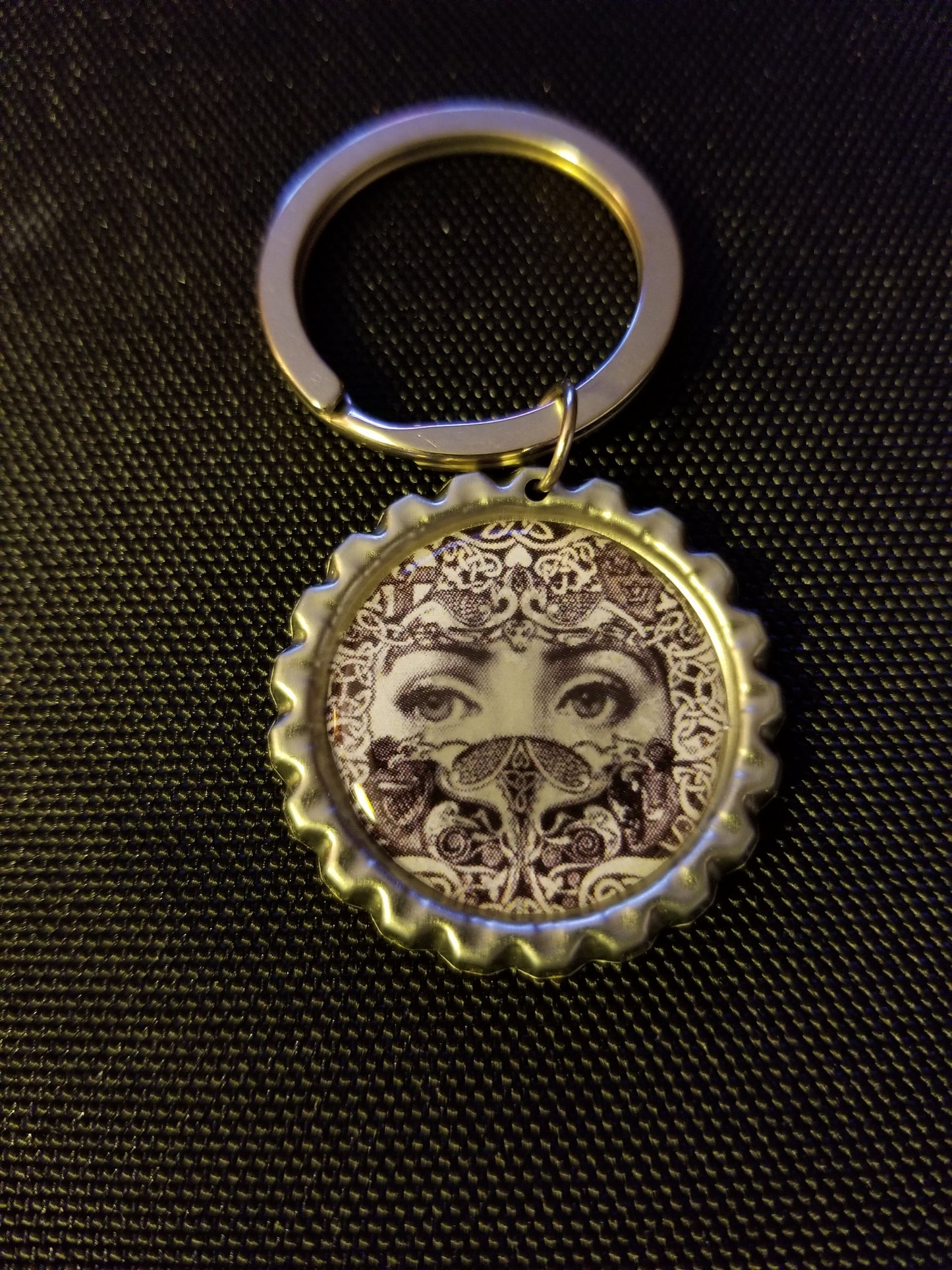 Celtic Eyes Key Chain