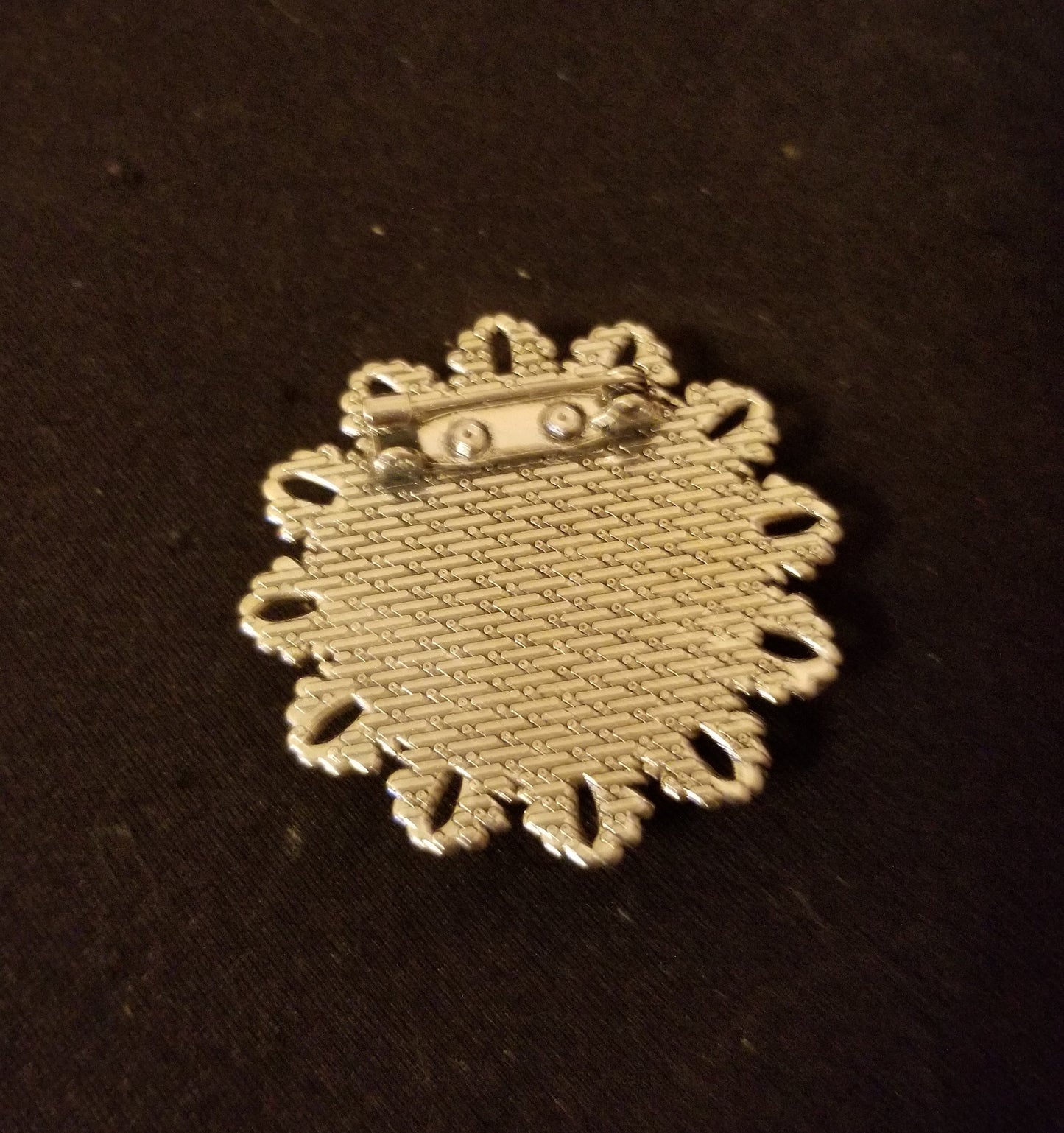 Peridot Cabochon Brooch