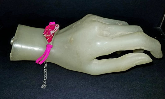 Pink Variscite Bracelet