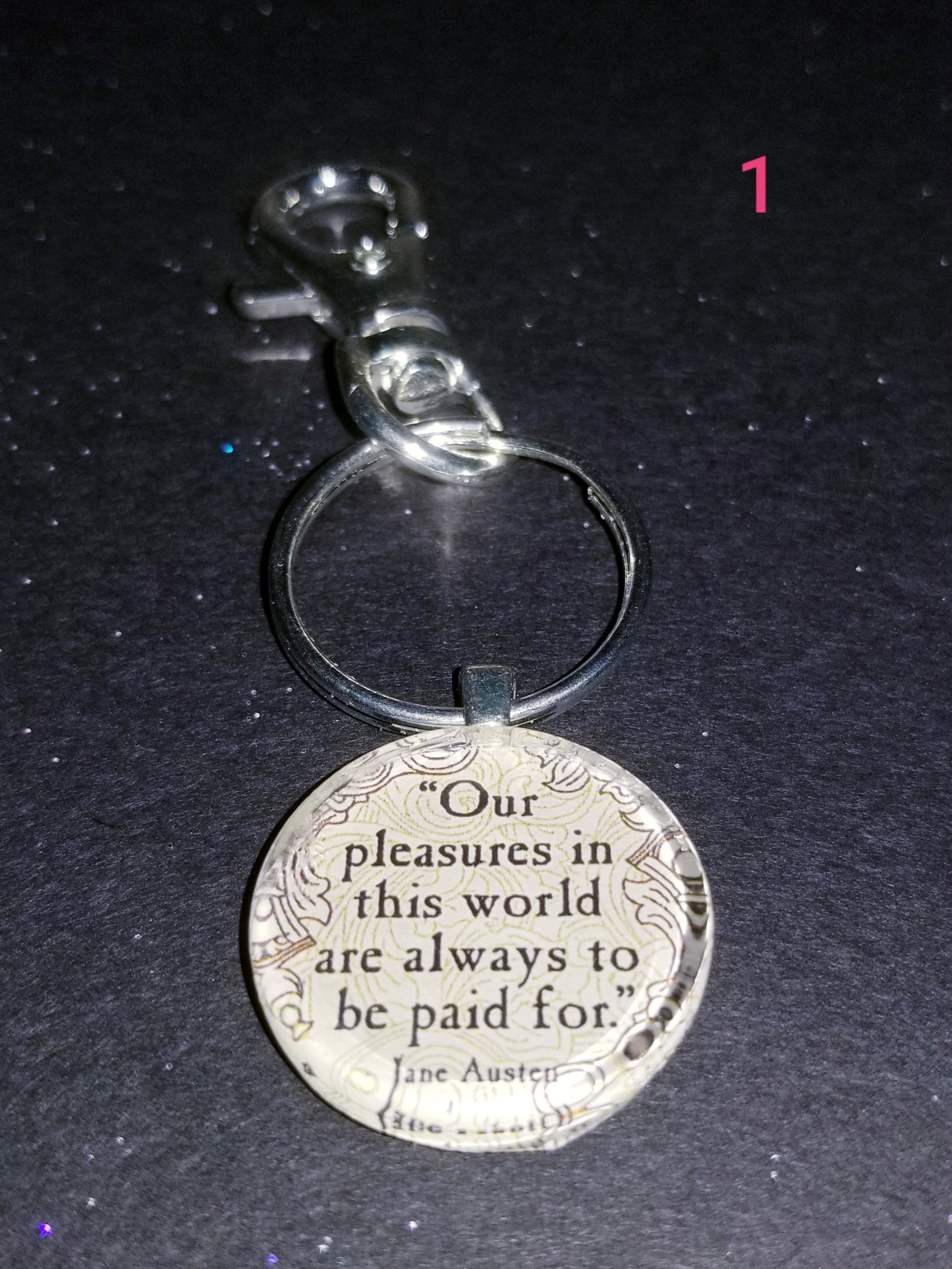 Jane Austen Key Chains