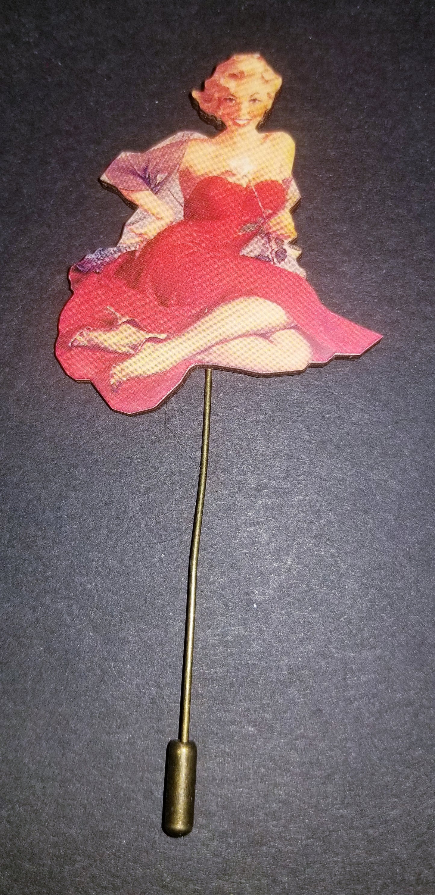 Pinup Girl Stick Pin