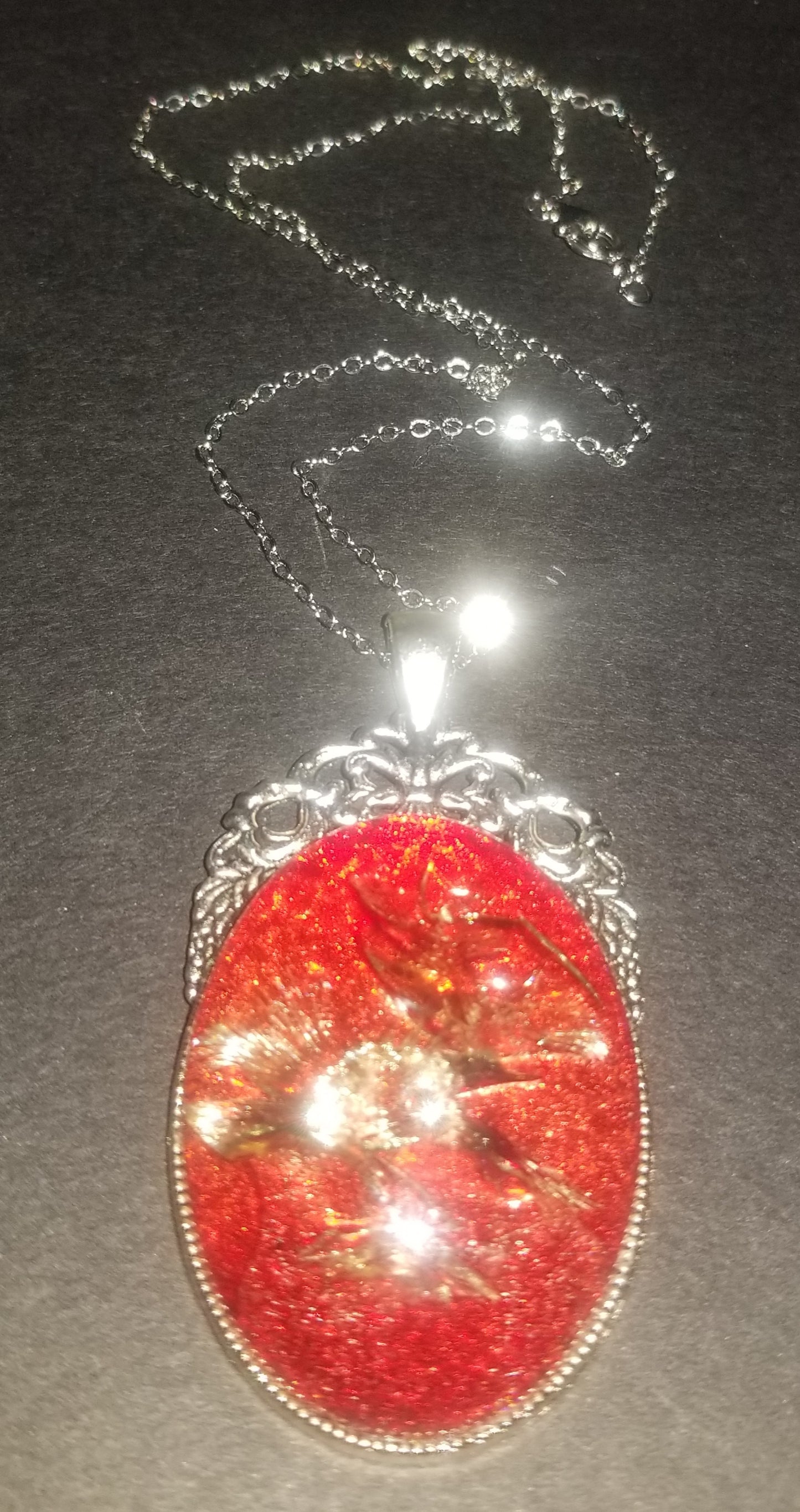 Fire in Flight Necklace