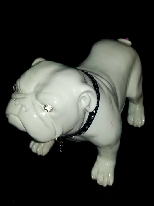 Mintie The Bulldog Pup Statue