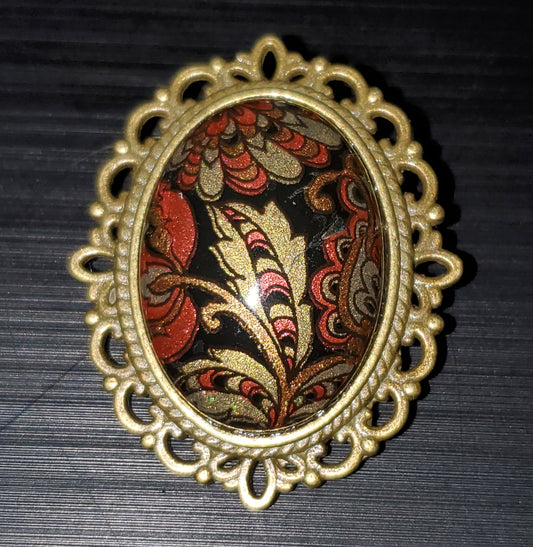 Paisley Brooch