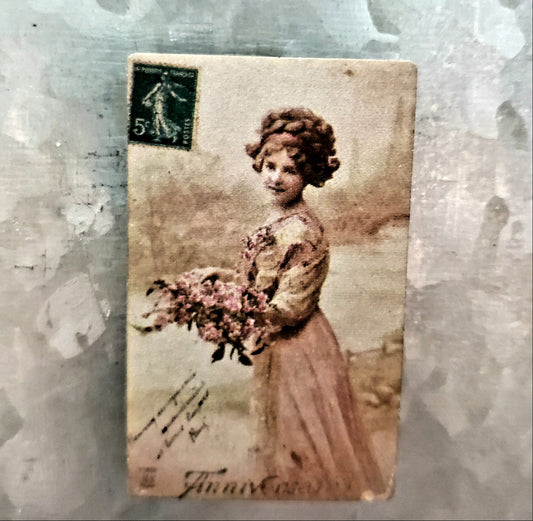 Vintage French Postcard Magnets