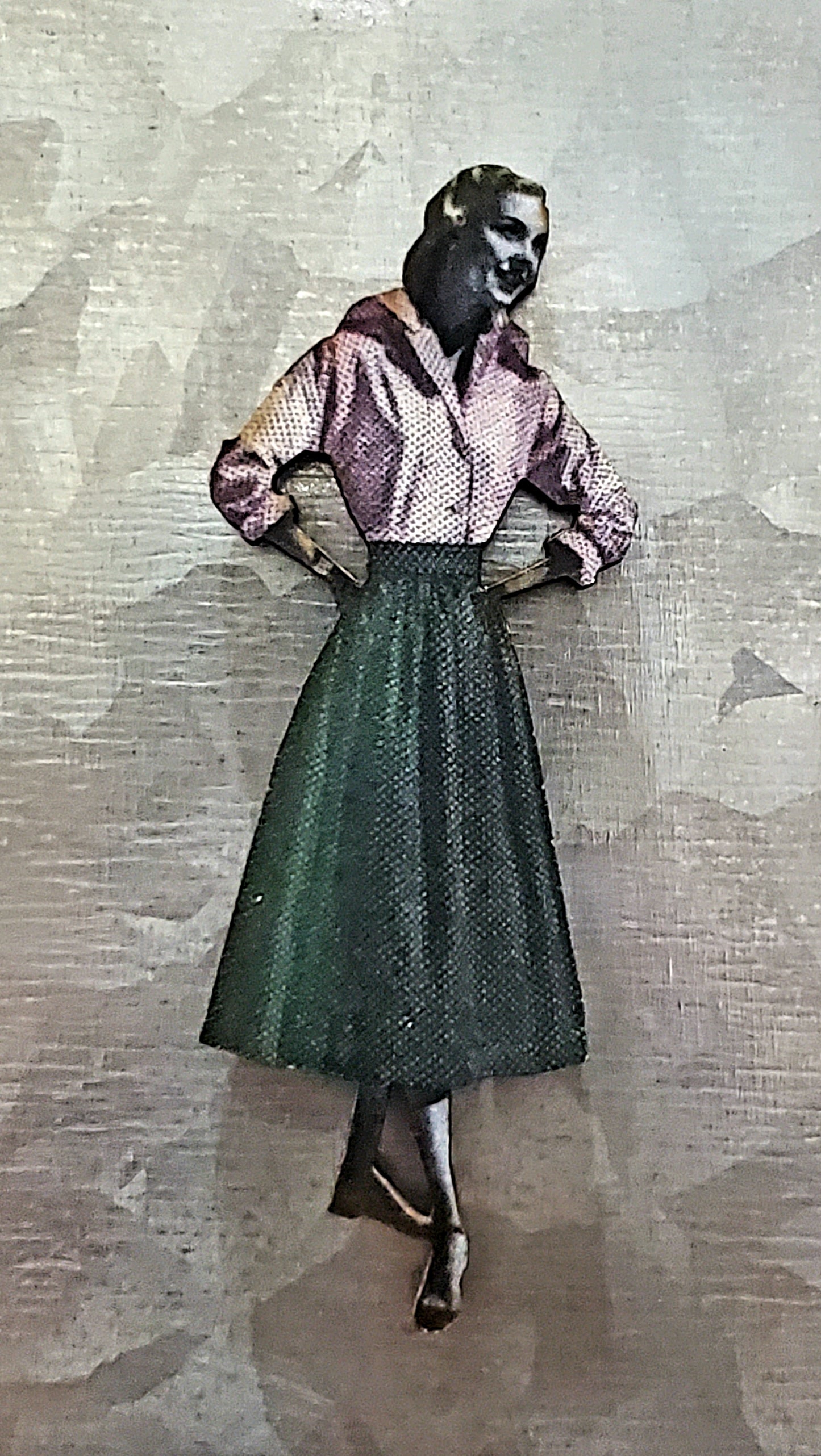 1950's Fashion Model Magnets