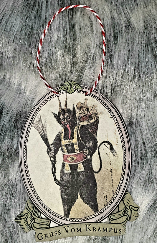 Gruss vom Krampus paper Ornaments