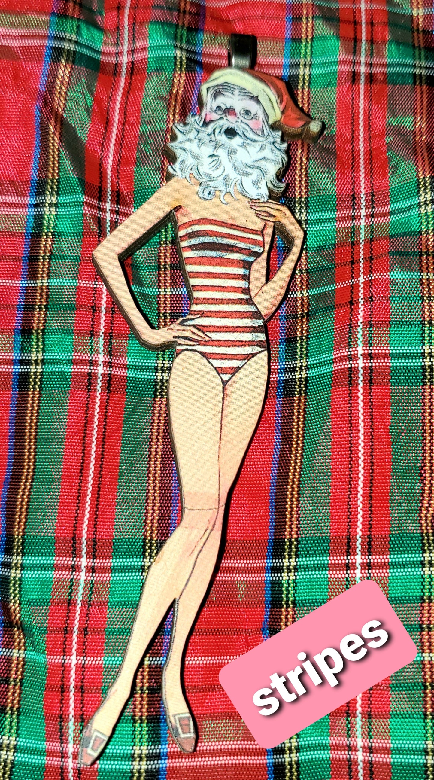 Santa Girl Ornaments