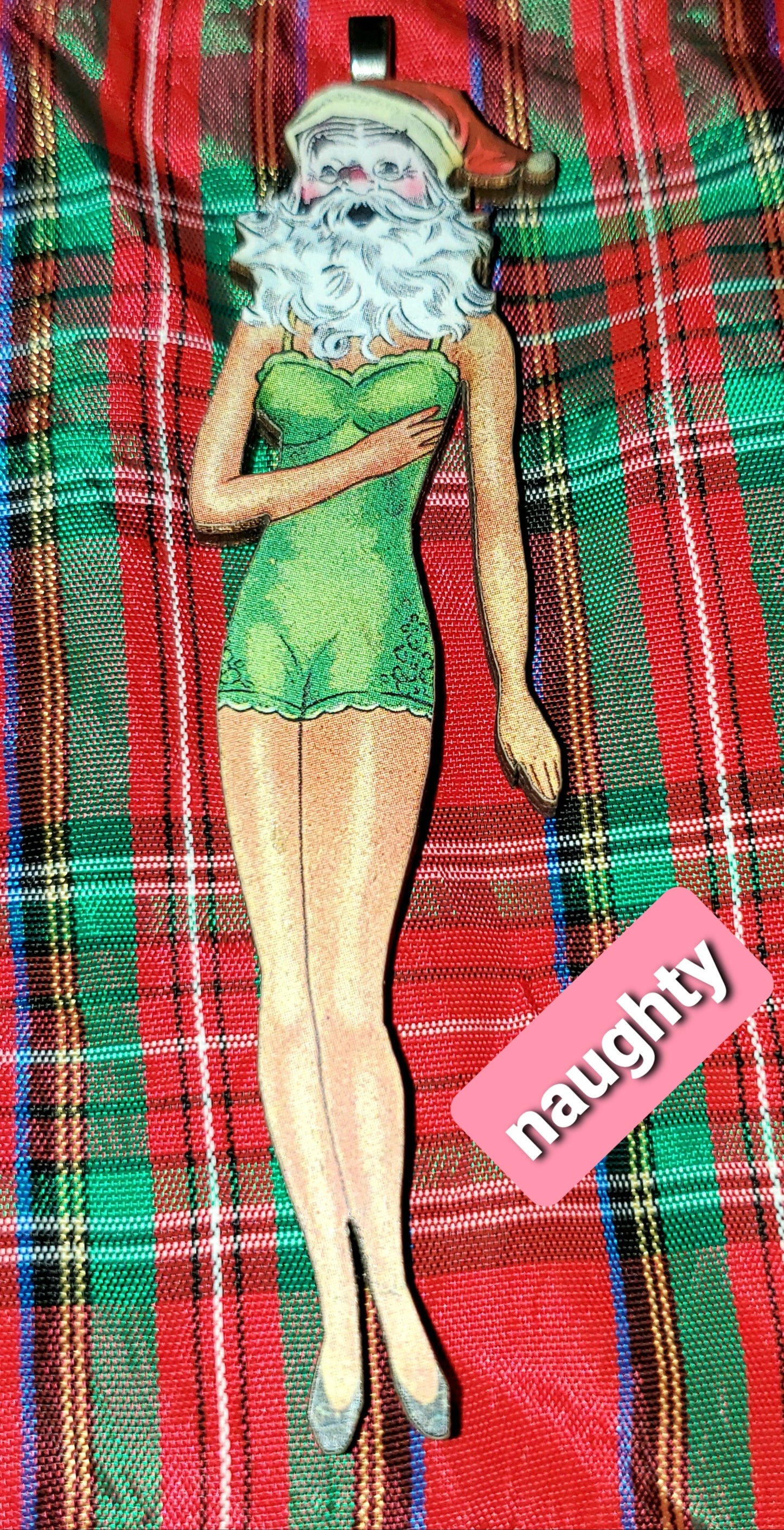 Santa Girl Ornaments