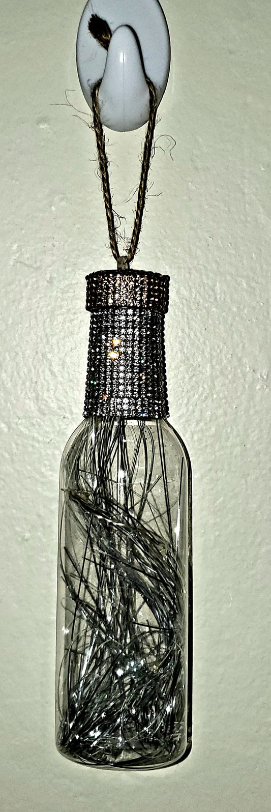 LED Champagne Bottle Ornament