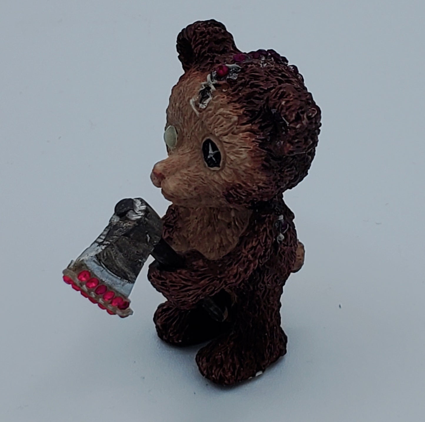 Psycho Teddy Mini Figurine