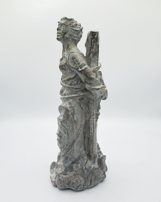 St. Joan of Arc at the Stake Sculpture