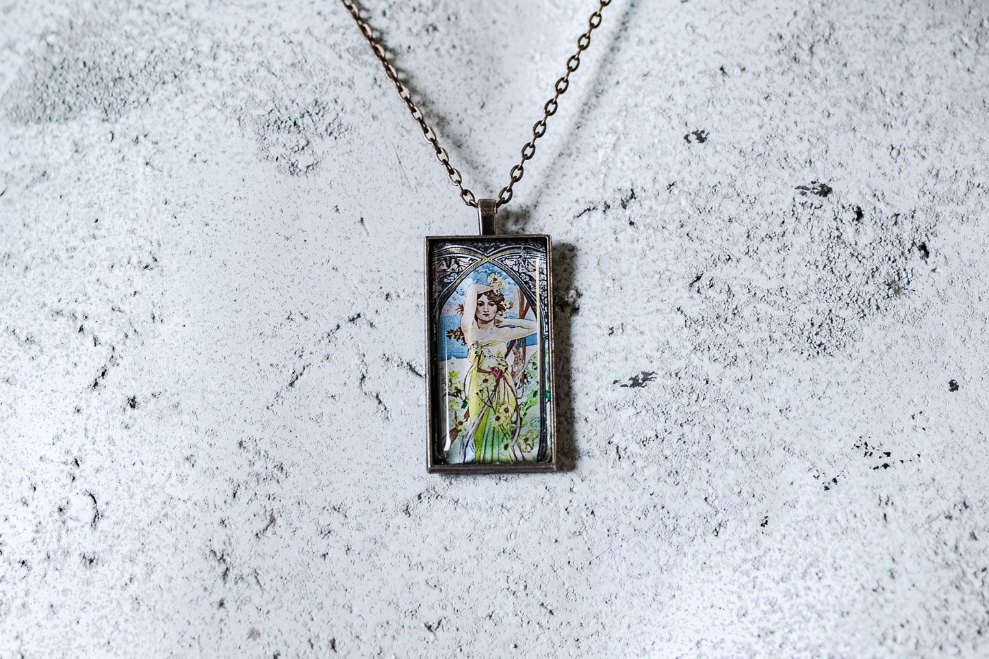 Brightness of Day Cabochon Necklace