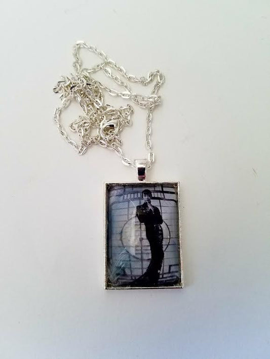 Anna May Wong - Dragon Dress Cabochon Necklace