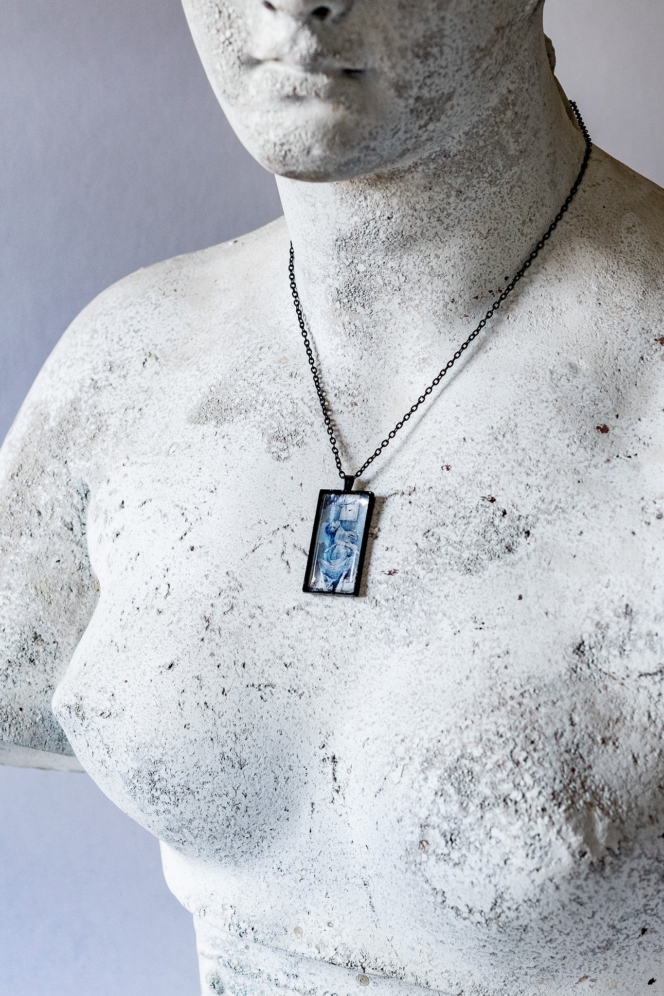 Ex-Libris Cabochon Necklace