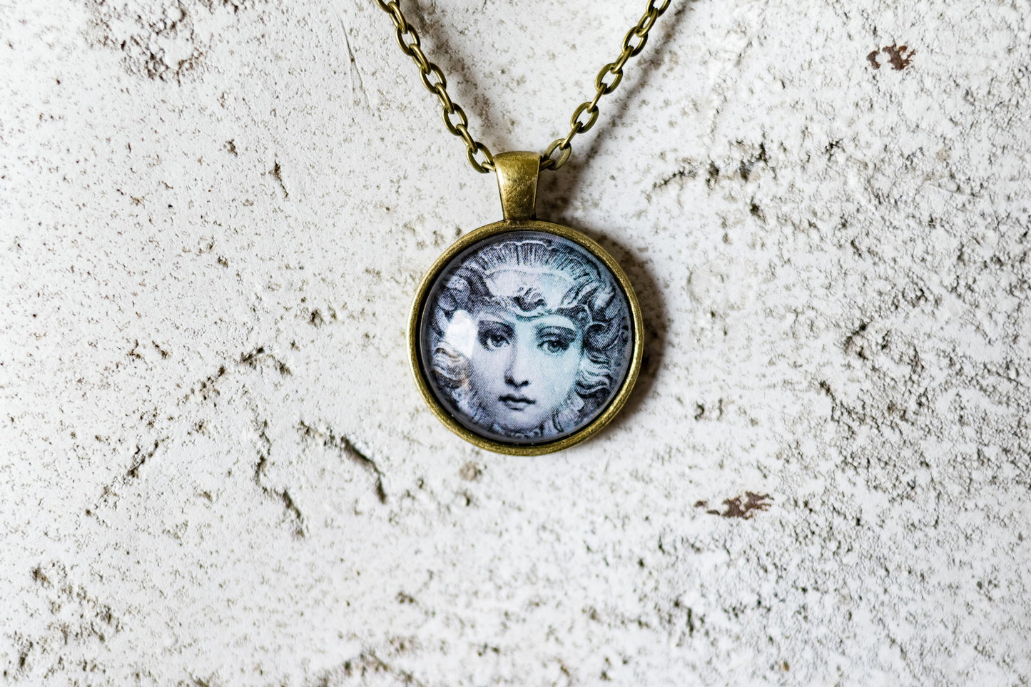 The Green Lady Cabochon Necklace