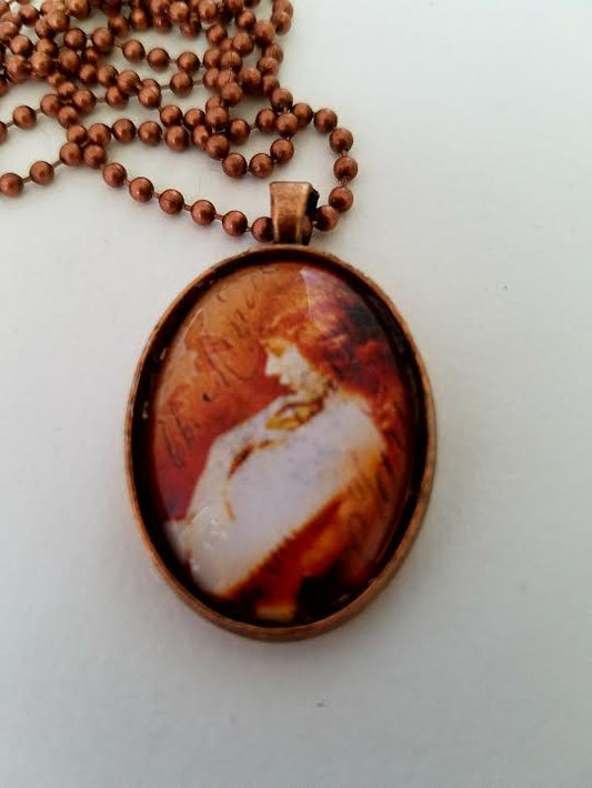 Jeune Fille Cabochon Necklace