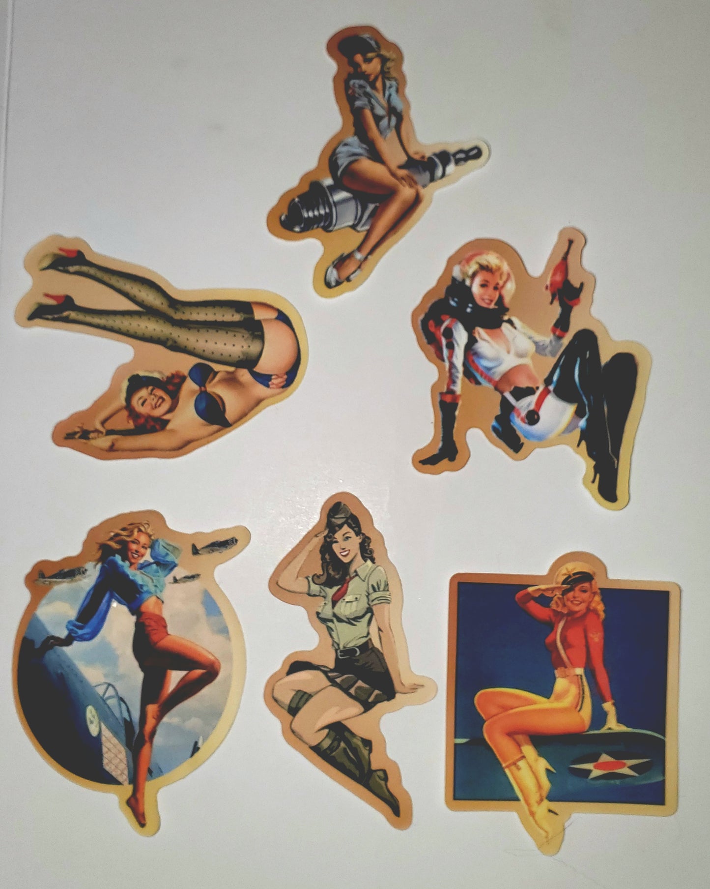Pin Up Sticker Packs