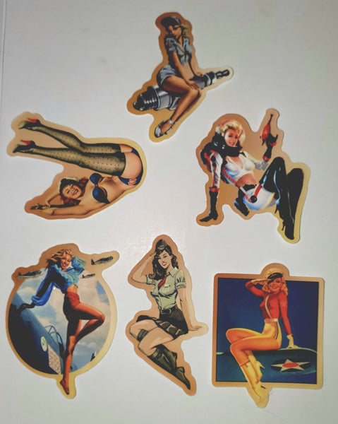 Pin Up Sticker Packs