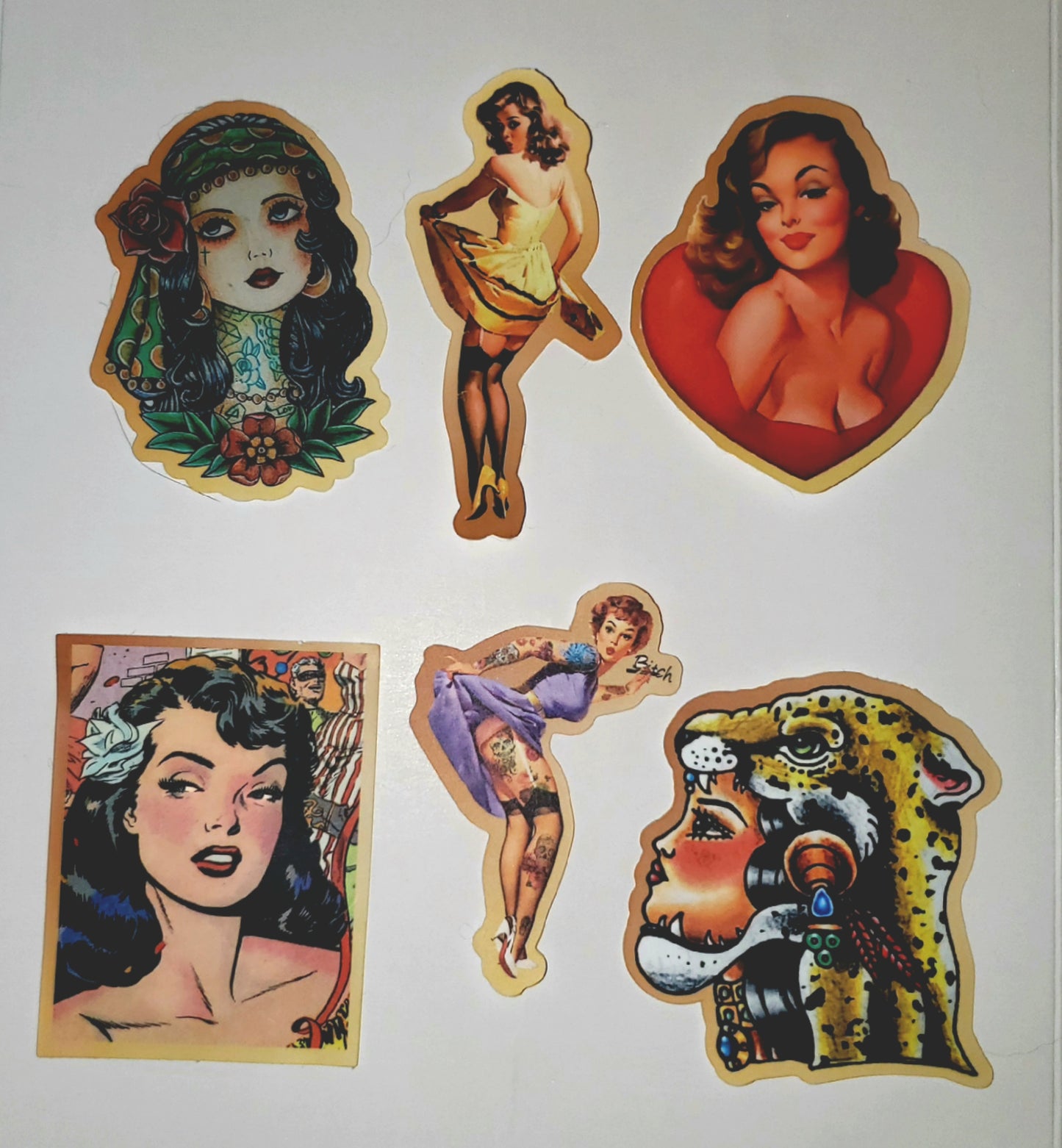Pin Up Sticker Packs