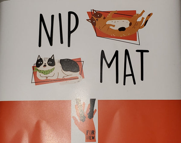 Nip Mats Catnip Cat Toys with Silver Vine Cat Nip Blend