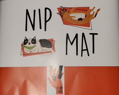 Nip Mats Catnip Cat Toys with Silver Vine Cat Nip Blend