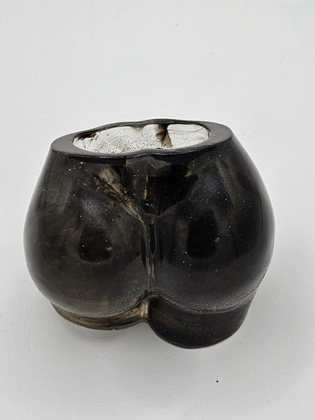 Dark Smoke Luscious Derriere Vase