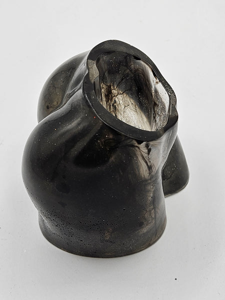 Dark Smoke Luscious Derriere Vase