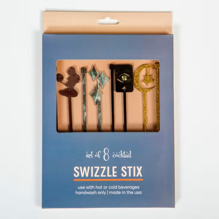 Psychic Girl Spiritual Swizzle Sticks