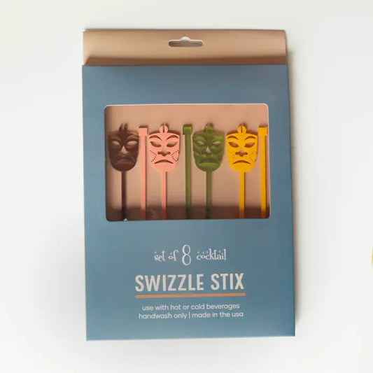 Tiki Mask Swizzle Stix