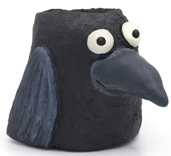 Poe Crow Planter by Blob House™