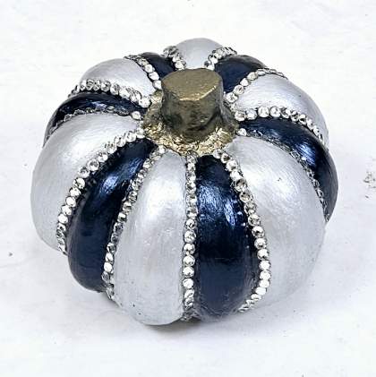 Glitz Gourd - Silver/Black